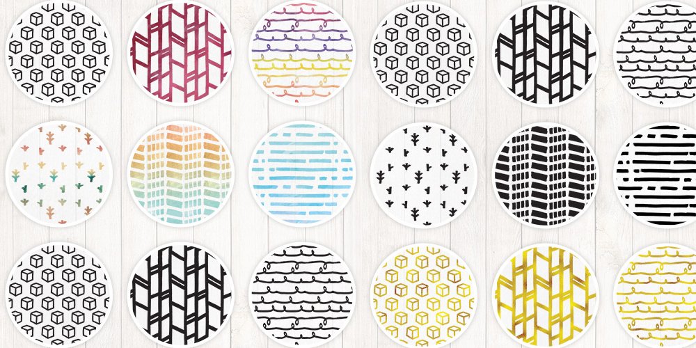 1000x500 Ultimate Collection Of Free Patterns Css Author - Watercolor Pattern