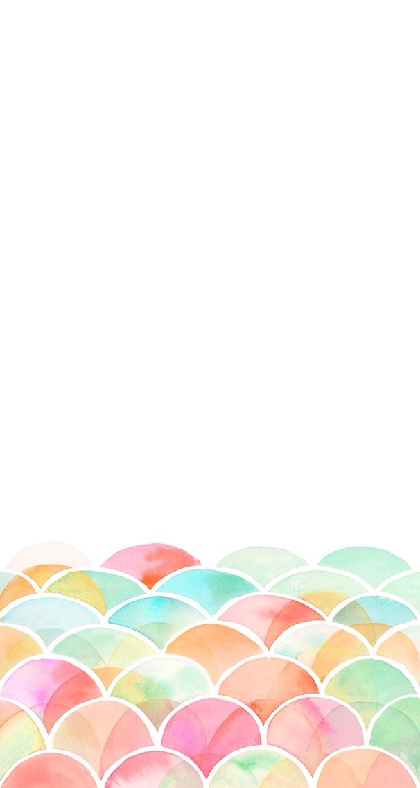 606x1136 Desktop Wallpaper Cute Simple Watercolor Pattern Wallpaper - Watercolor Pattern Wallpaper