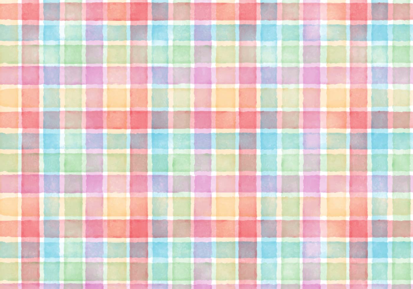 1400x980 Free Vector Watercolor Plaid Abstract Background - Watercolor Patterns Free