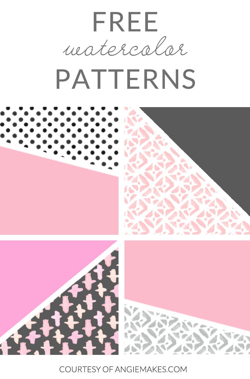 850x1288 Free Watercolor Patterns - Watercolor Patterns Free