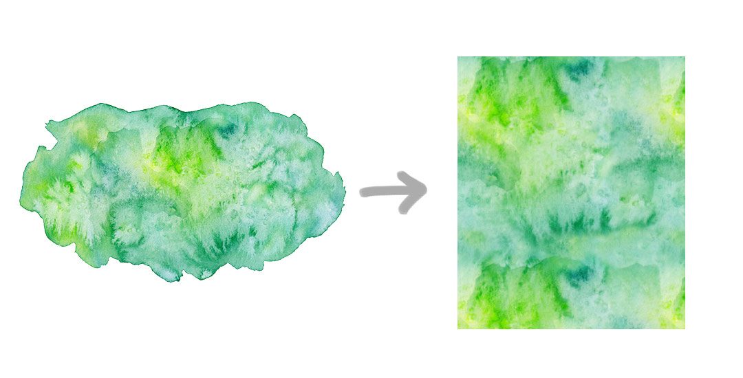 1080x550 Create Seamless Watercolor Patterns In Photoshop - Watercolor Patterns To Paint