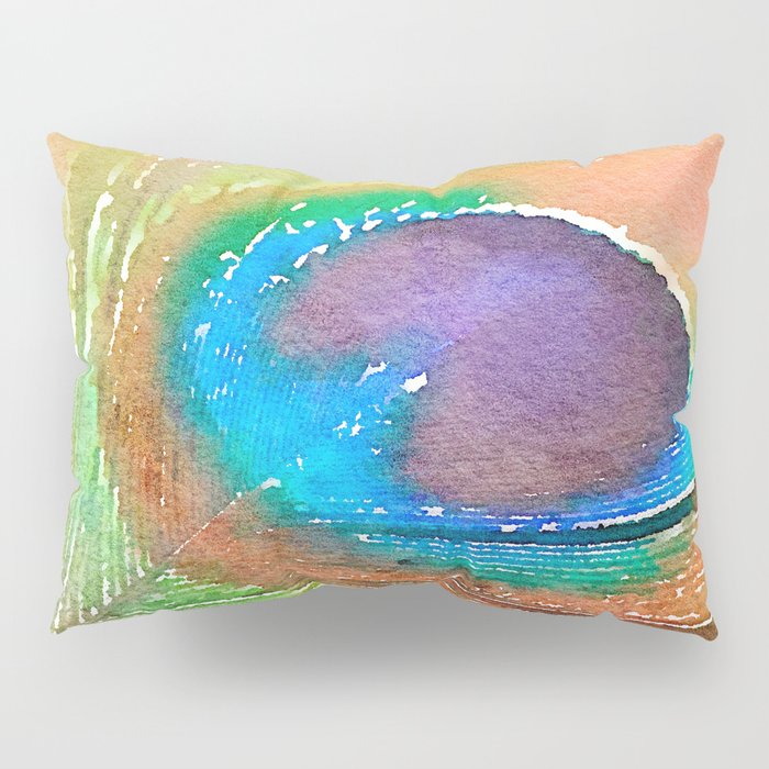 700x700 Watercolor Peacock Feather Pillow Sham By Christie Cudia Society6 - Watercolor Peacock Feather
