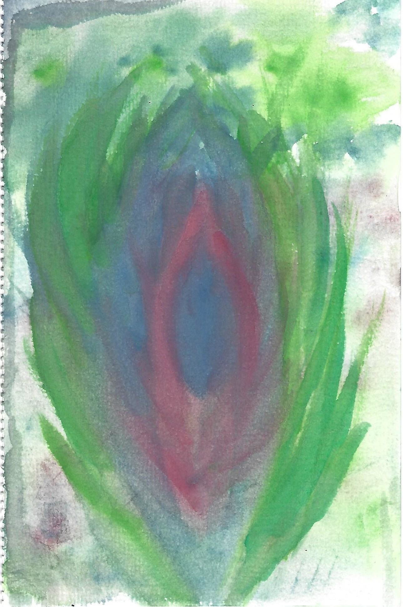 1289x1942 Piscestreasures Watercolor Peacock Feather - Watercolor Peacock Feather