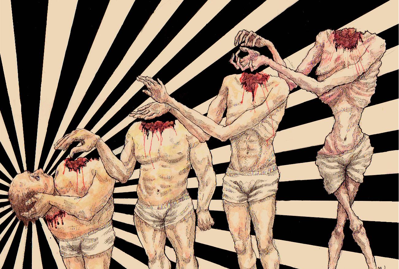 1302x877 In The Hands Of The Creator ~ Pen, Ink, And Watercolor - Watercolor Pen And Ink Art