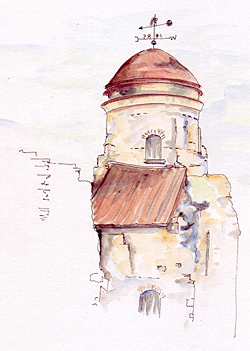 250x351 Pen And Ink Artwork By Sue Pownall Realistic Ink Drawings From - Watercolor Pen And Ink Art