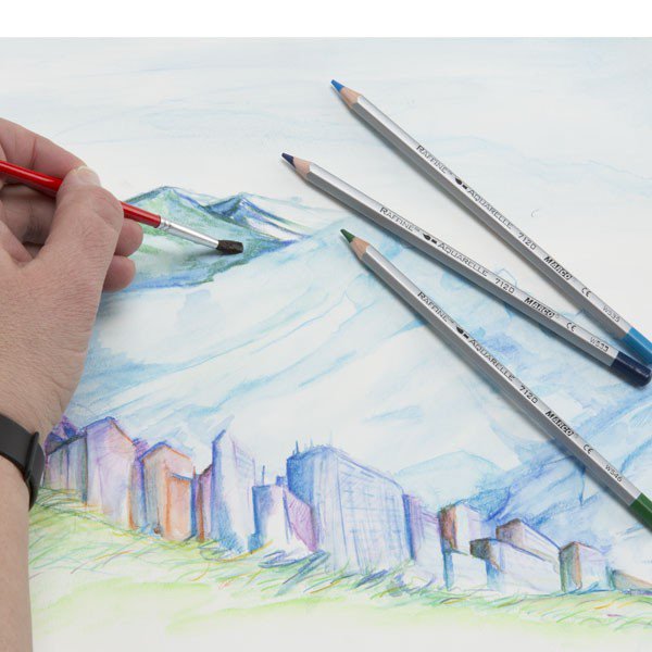 600x600 Watercolor Pencil Sets - Watercolor Pencil Drawings