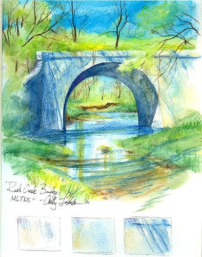 394x500 Watercolour Pencil Demo Post From Graphicartepsi - Watercolor Pencil Drawings