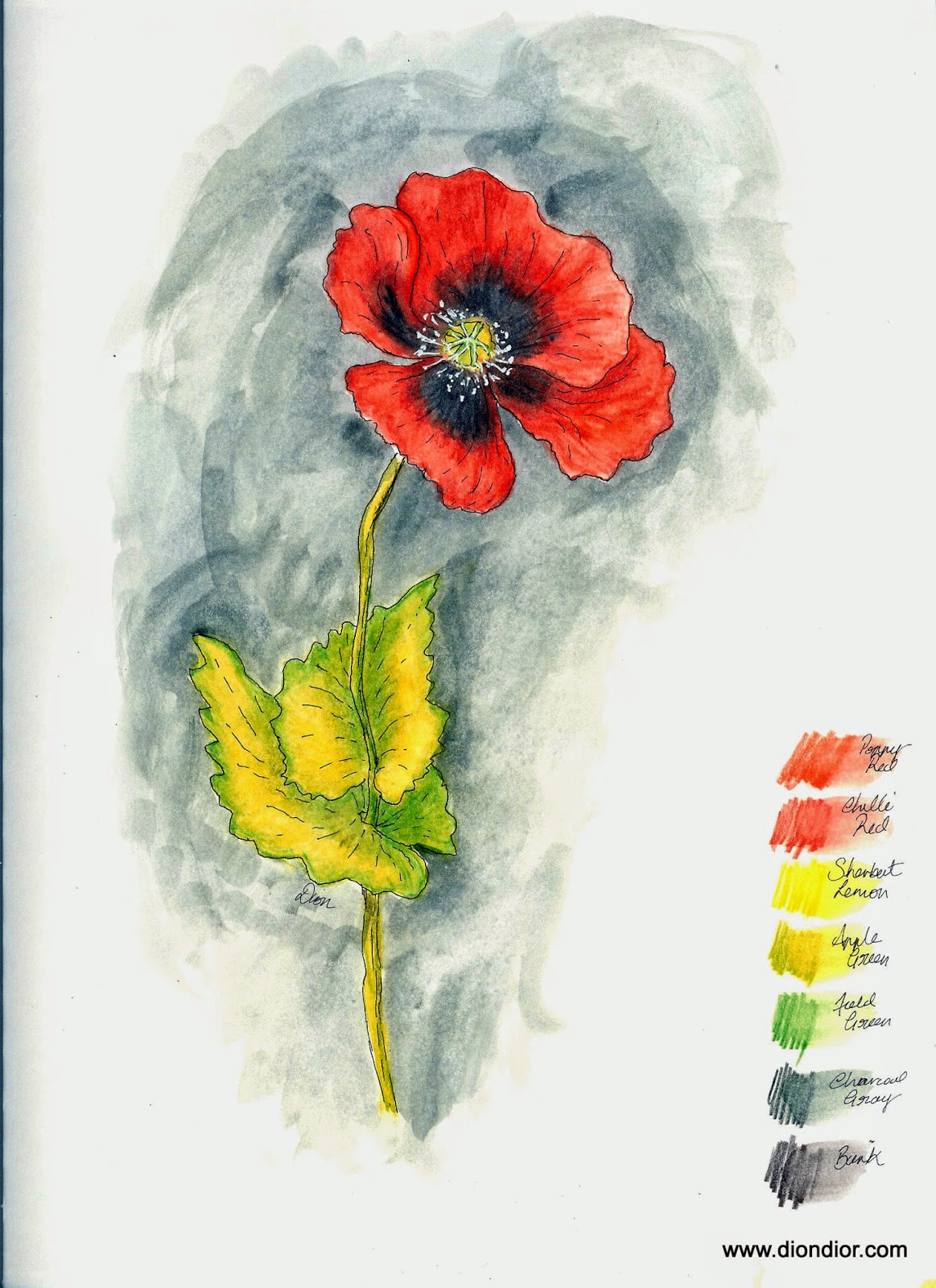 1163x1600 Watercolor Pencil Tutorial - Watercolor Pencil Pictures