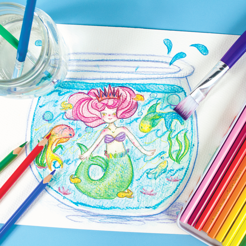 800x800 Color Splash Watercolor Pencils - Watercolor Pencils