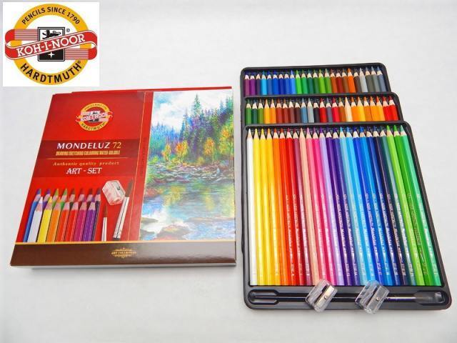 640x480 Mondeluz Aquarell Watercolor Pencils 72 Colors Koh I Noor 3714 Ebay - Watercolor Pencils