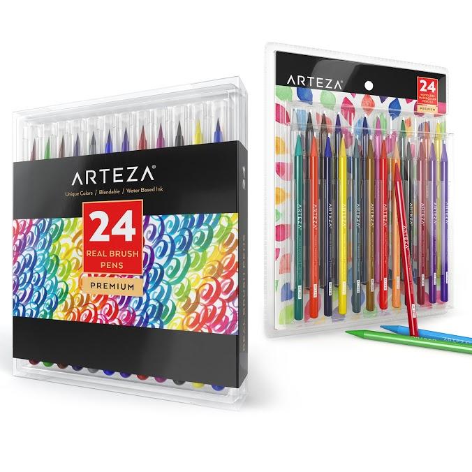 676x676 Watercolor Markers - Watercolor Pens