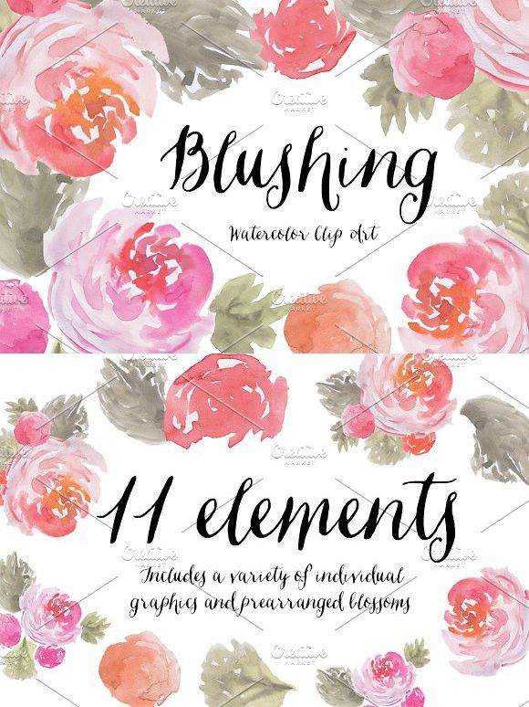 580x774 Blushing Watercolor Peony Clip Art Watercolors, Peonies And Flower - Watercolor Peony Clipart