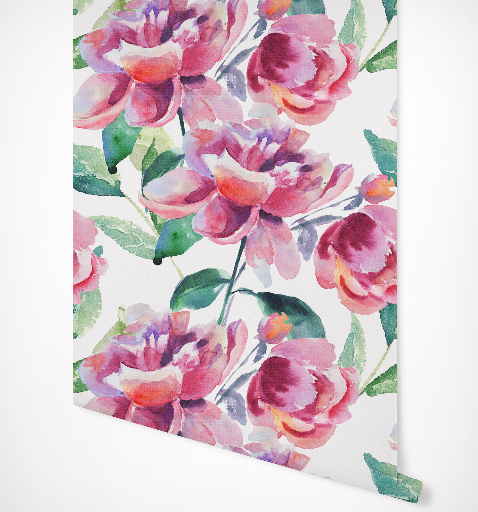 Watercolor Peony Wallpaper at PaintingValley.com | Explore collection ...