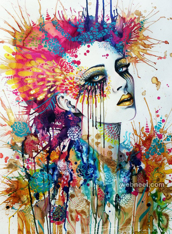 600x817 Watercolor Painting People By Pixiecold 3 - Watercolor People