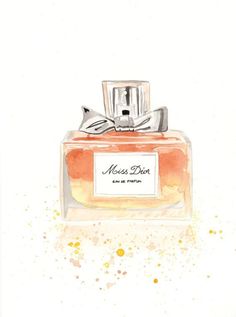 236x317 20 Best Parfum Watercolor Illustration Images - Watercolor Perfume