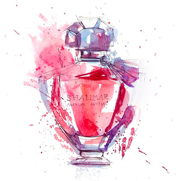 600x600 Splash! Watercolor Perfume On Behance - Watercolor Perfume