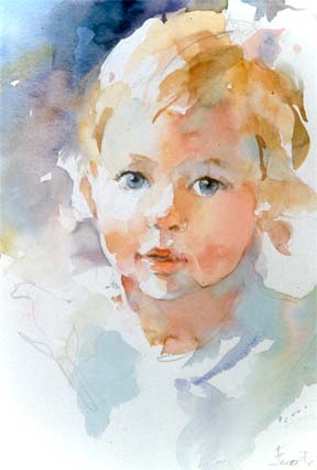 288x426 Portrait Commisions - Watercolor Person
