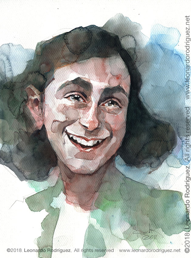 629x850 Watercolor Paintings Ii - Watercolor Person