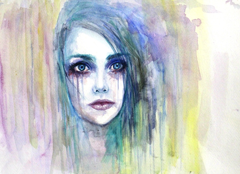 800x580 Watercolor Lena Danya - Watercolor Person