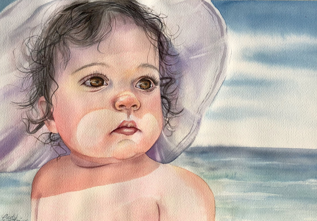 1100x769 Watercolor Portraits - Watercolor Person
