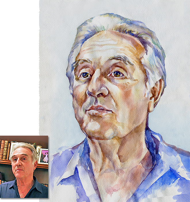 660x700 Watercolor Portraits - Watercolor Person