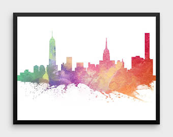 340x270 Phoenix Watercolor Etsy - Watercolor Phoenix