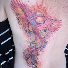 225x225 Resultado De Imagen Para Watercolor Tattoo Phoenix. Alcohol - Watercolor Phoenix Tattoo