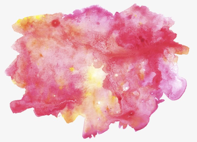 650x468 Red And Yellow Watercolor Effect, Watercolor Clipart, Watercolor - Watercolor Photo Effect