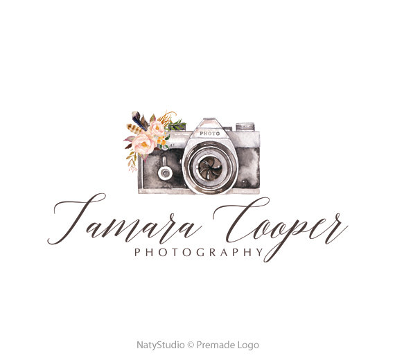 Watercolor Photography Logo at PaintingValley.com | Explore collection ...