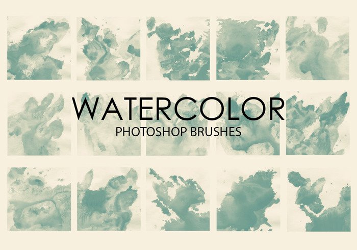 700x490 Free Watercolor Wash Photoshop Brushes 5 - Watercolor Photoshop