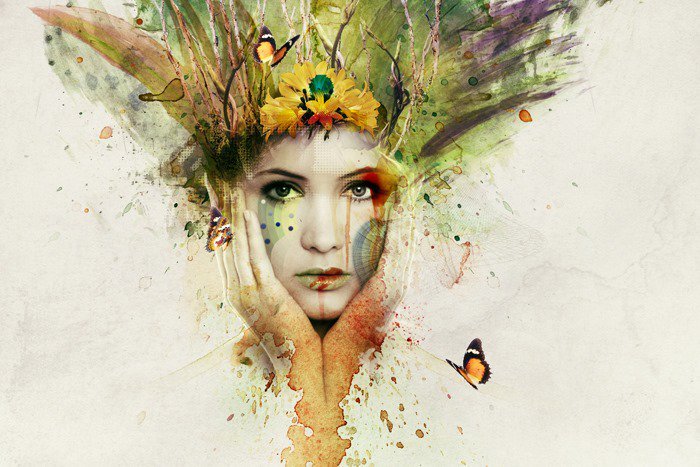 700x467 How To Create An Amazing Watercolor Artwork In Photoshop - Watercolor Photoshop