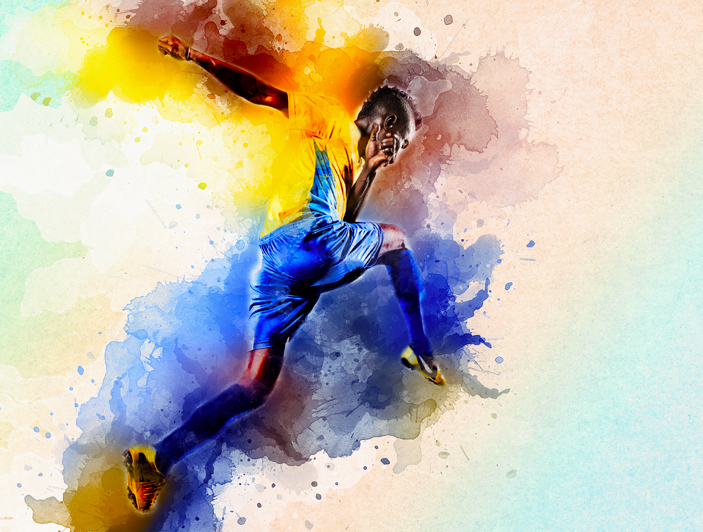 2236x1693 Watercolor Photoshop Action By Kgndesign Graphicriver - Watercolor Photoshop