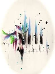 193x261 Vaizdo Rezultatas Pagal Keys Tattoos - Watercolor Piano