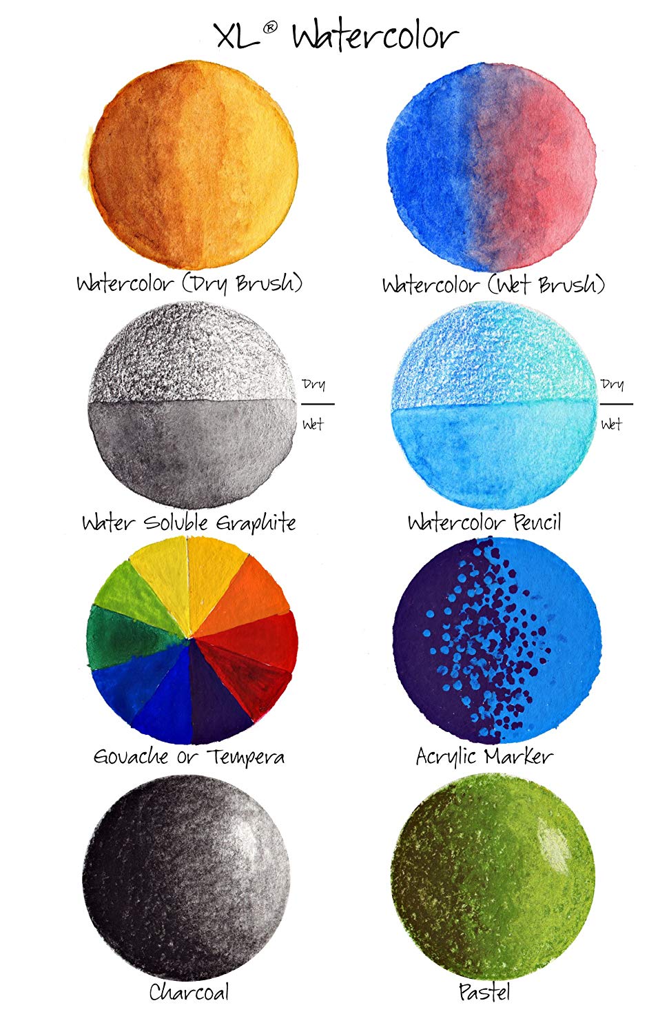 971x1500 Xl Watercolor Pad, 9x12 Fold Over Amazon.in Office Products - Watercolor Pics