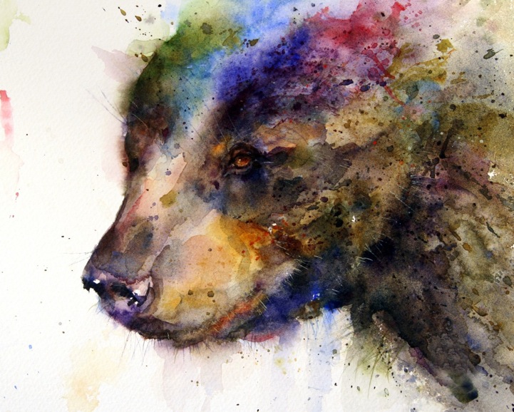 721x578 Animal Watercolor Portraits Burst With Color - Watercolor Pictures Of Animals