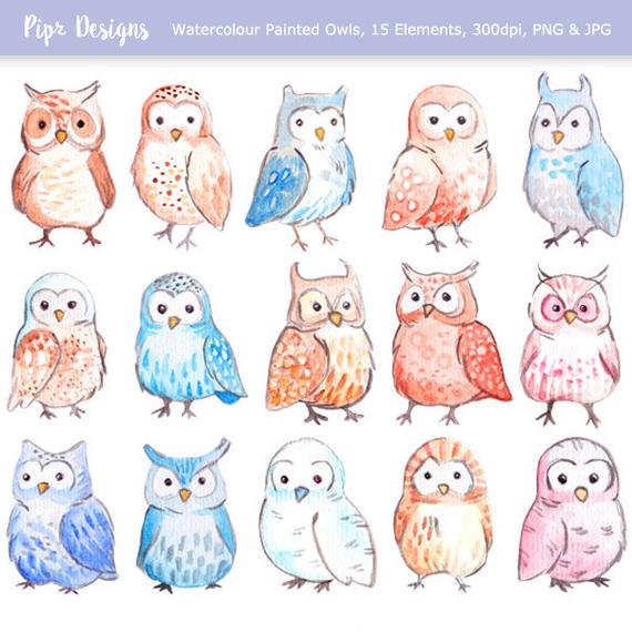 Watercolor Pictures Of Owls At Paintingvalley Com Explore