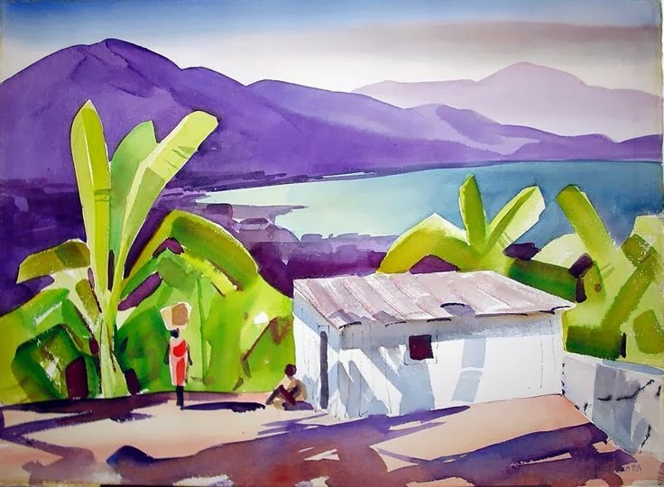 736x540 Hoffmann Watercolors Monday Night And Beginning Watercolor 122 - Watercolor Pictures To Copy