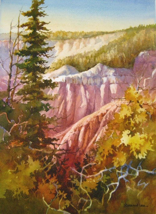 500x688 Roland Lee - Watercolor Pictures To Copy