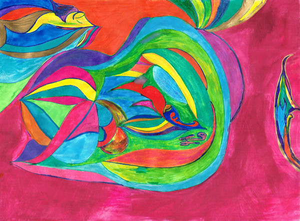 600x443 Spiritual Abstract Art Watercolor Prints - Watercolor Pieces