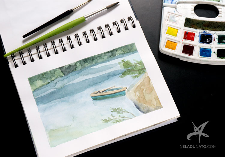 750x522 The Zen Of Watercolor Practice In Releasing Perfectionism Nela - Watercolor Pieces