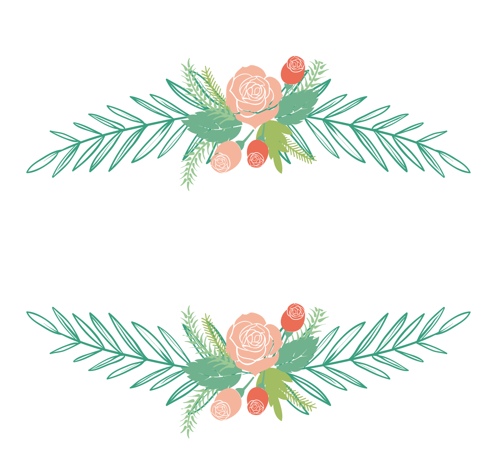 Watercolor Pine Branch