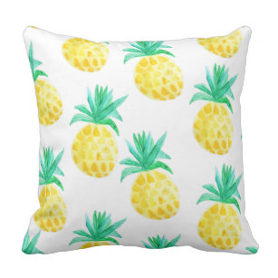 307x307 Watercolor Pineapple Pillows - Watercolor Pineapple