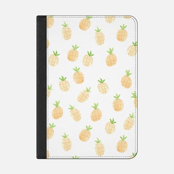 560x560 Watercolor Pineapple Ipad Case By Wonder Forest Casetify - Watercolor Pineapple