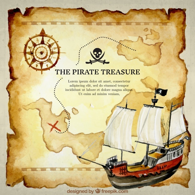 626x626 Pirate Ship Vectors, Photos And Psd Files Free Download - Watercolor Pirate Ship
