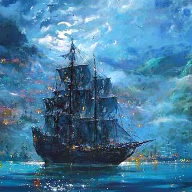 640x640 Best Way To Ship A Painting Best In Travel 2018 - Watercolor Pirate Ship