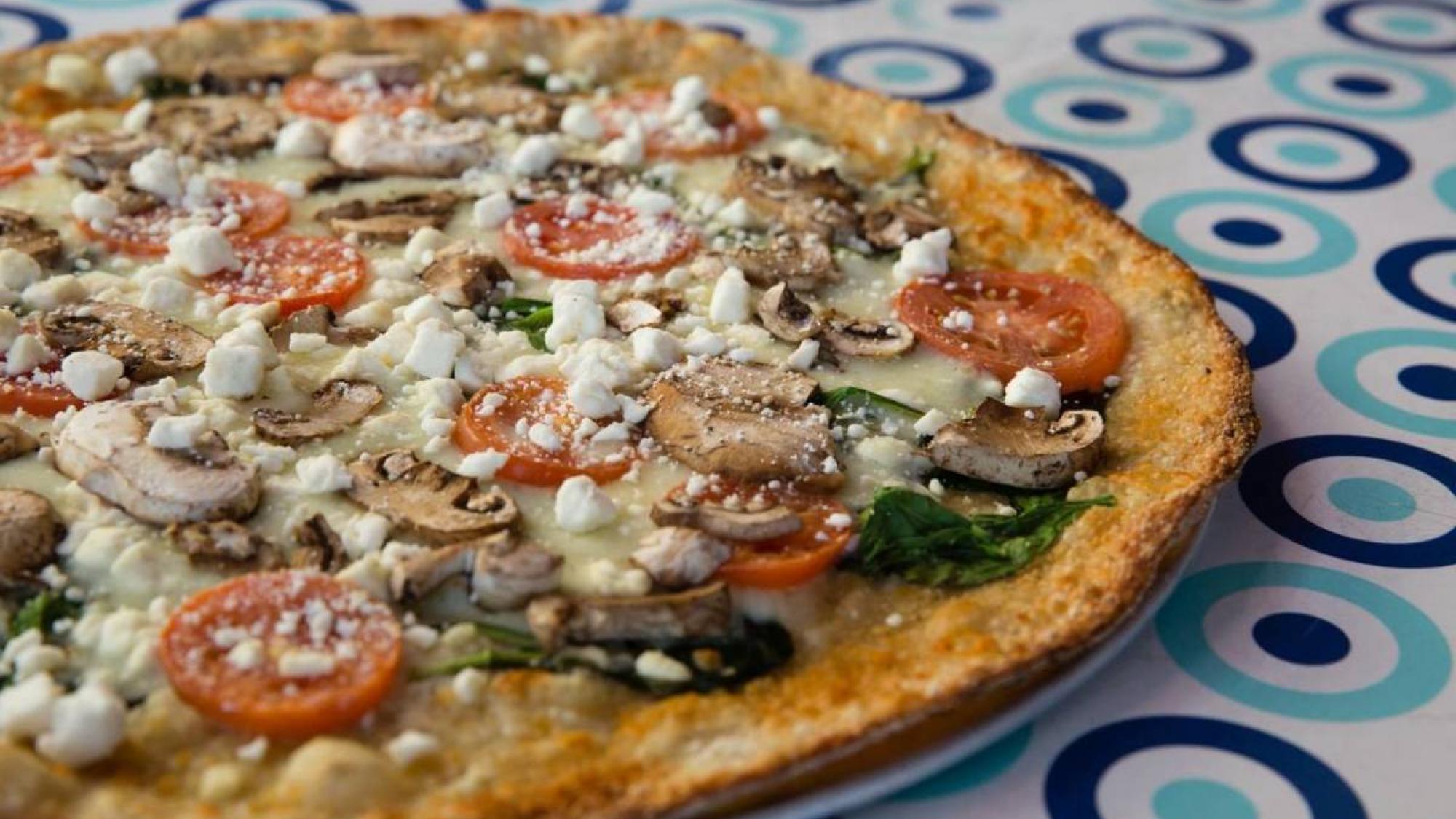 2000x1125 Pizza By The Sea In Watercolor Visit South Walton - Watercolor Pizza