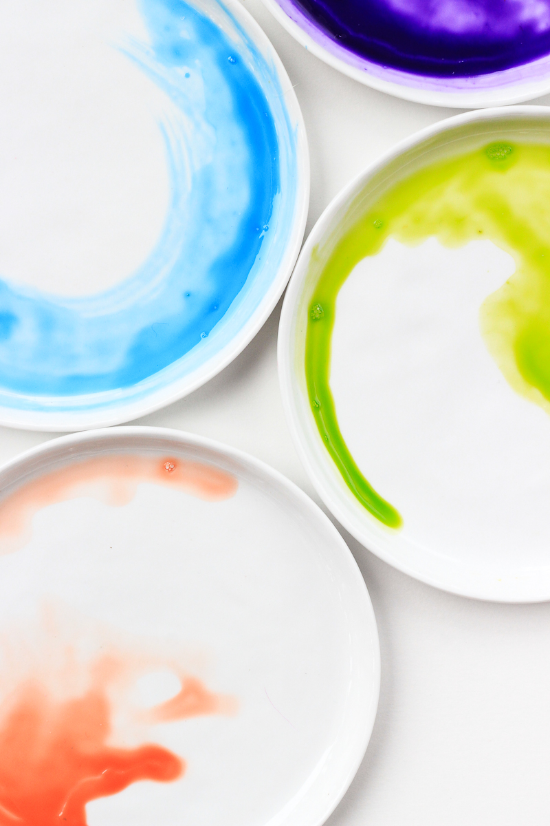 800x1200 Diy Watercolor Dishes The Crafted Life - Watercolor Plate