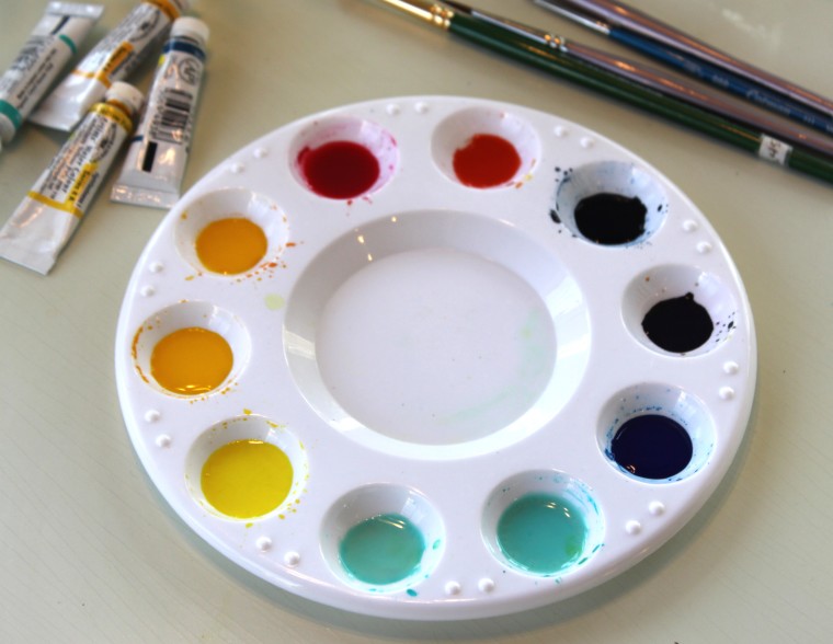 760x588 Watercolor Palettes - Watercolor Plate