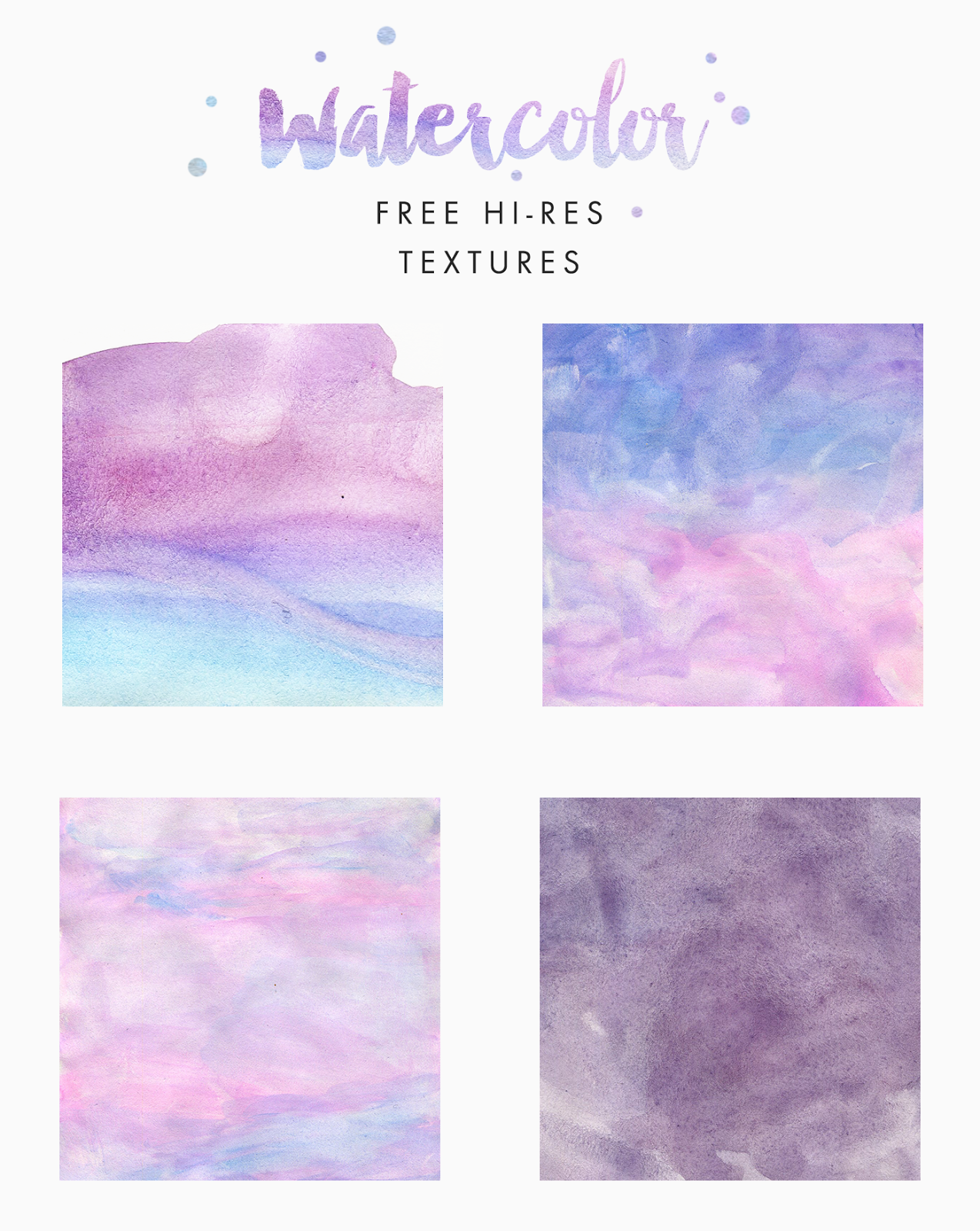 1274x1600 Freebie Free Watercolor Texture Kit Hand Painted Watercolor - Watercolor Png Free