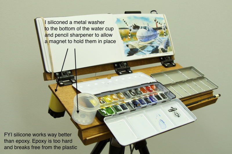 800x533 Gurney Journey Your Diy Pochade Easel Designs - Watercolor Pochade